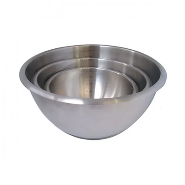 Bassine Demi-Sphérique Inox Et Fond Silicone Ø 20 Cm De Buyer Paiement sécurisé 3