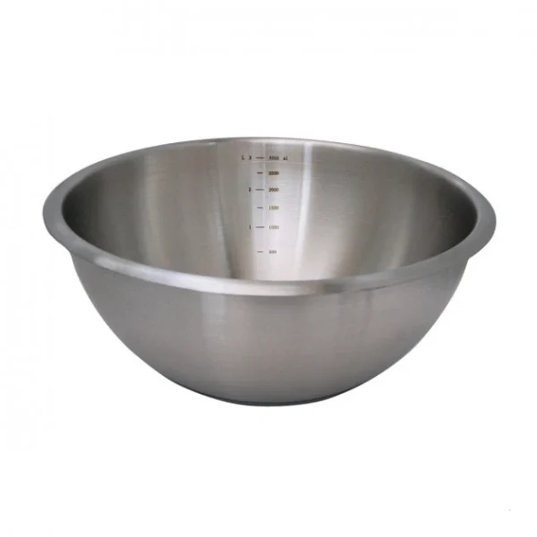 Bassine Demi-Sphérique Inox Et Fond Silicone Ø 20 Cm De Buyer Paiement sécurisé 1