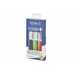 Livraison rapide Les meilleures critiques de 🤩 Coffret 2 Couteaux de Cuisine et un Eplucheur Les Essentiels Opinel 🌟 8