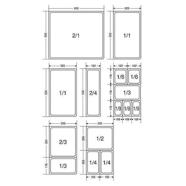 BOURGEAT Couvercle Boîte Modulus Gastronorme GN 1/1 mode tendance 3