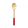 vente pas cher en ligne Cuillère De Cuisine Bambou 30 Cm Rouge Pebbly 10