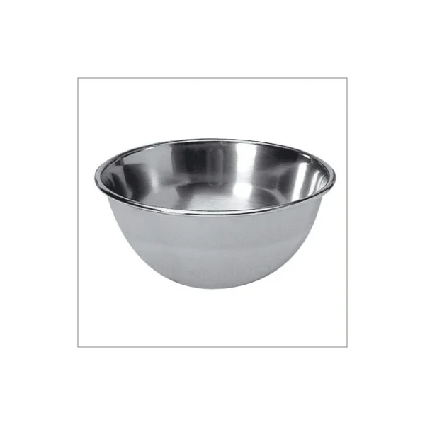 Livraison gratuite MATFER Cul De Poule Ø 20 Cm Bassine 1/2 Ronde Inox 3