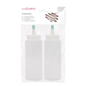 SOLDES TOUT À Flacon Verseur Souple Transparent 325ml (x2) Scrapcooking 6