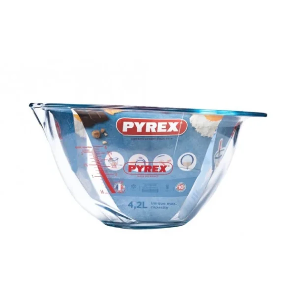 Jatte Graduée En Verre Ø30 Cm 4,2 L Expert Bowl Pyrex soldes magasin 4