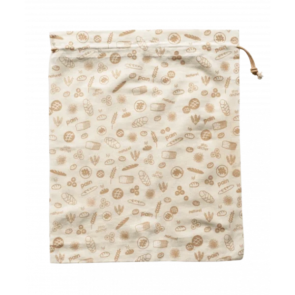 Top ventes Sac à Vrac Coton Bio Brun 50 X 45 Cm Pebbly 1