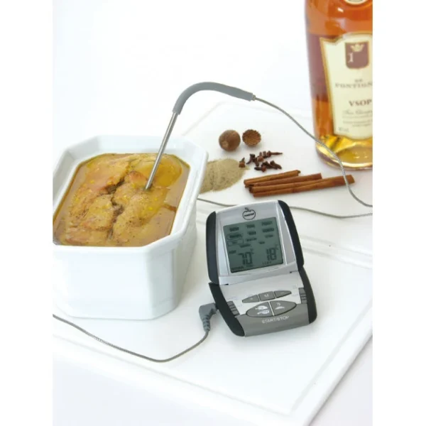 online boutique Thermomètre Cuisson à Sonde Inox (avec Alarme) Mastrad 3